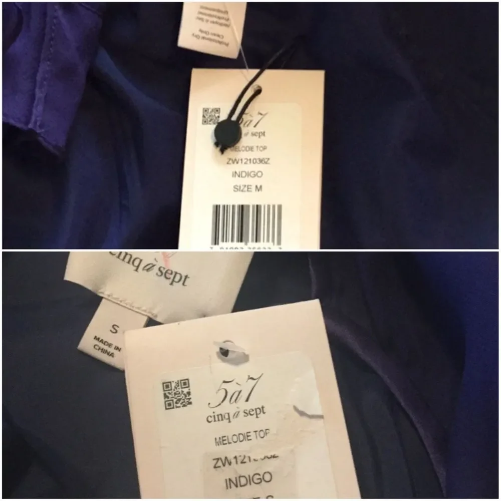 cinq a sept Melodie Tiered Silk Chiffon To… - Picture 8 of 8